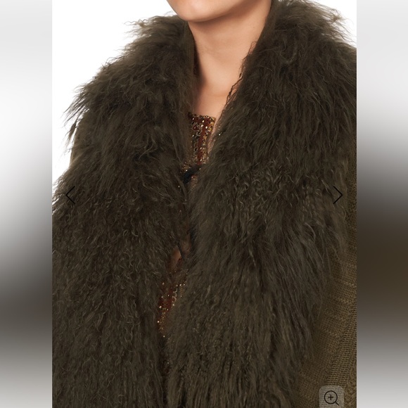 Camila Kakadu Calling Shearling Cape Vest - Picture 5 of 15